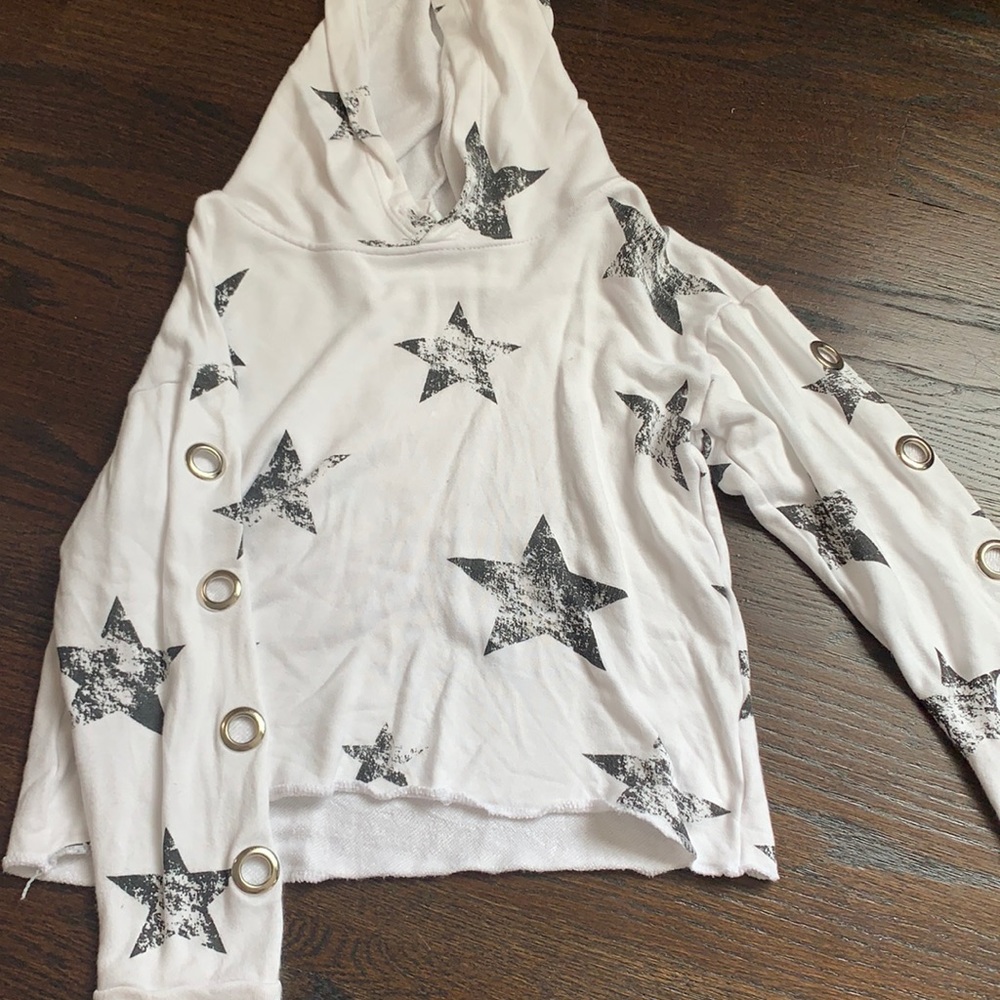 Flowers by Zoe hooded sweatshirt